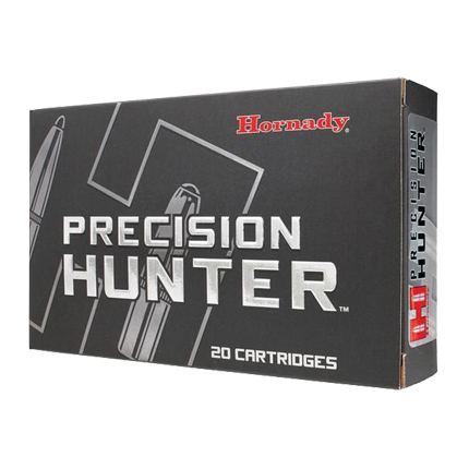 Hornady Precision Hunter Rifle Ammunition 7mm Rem Mag 162 gr ELD-X 2975 fps 20/ct