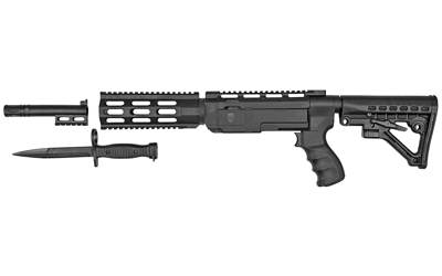 ProMag ARCHANGEL AA556R adjustable six-position stock - Black with Bayonet