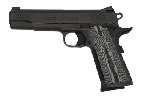 Colt CCU Government Handgun .45 ACP 8rd Magazine 5" Barrel Matte Black DLC Finish