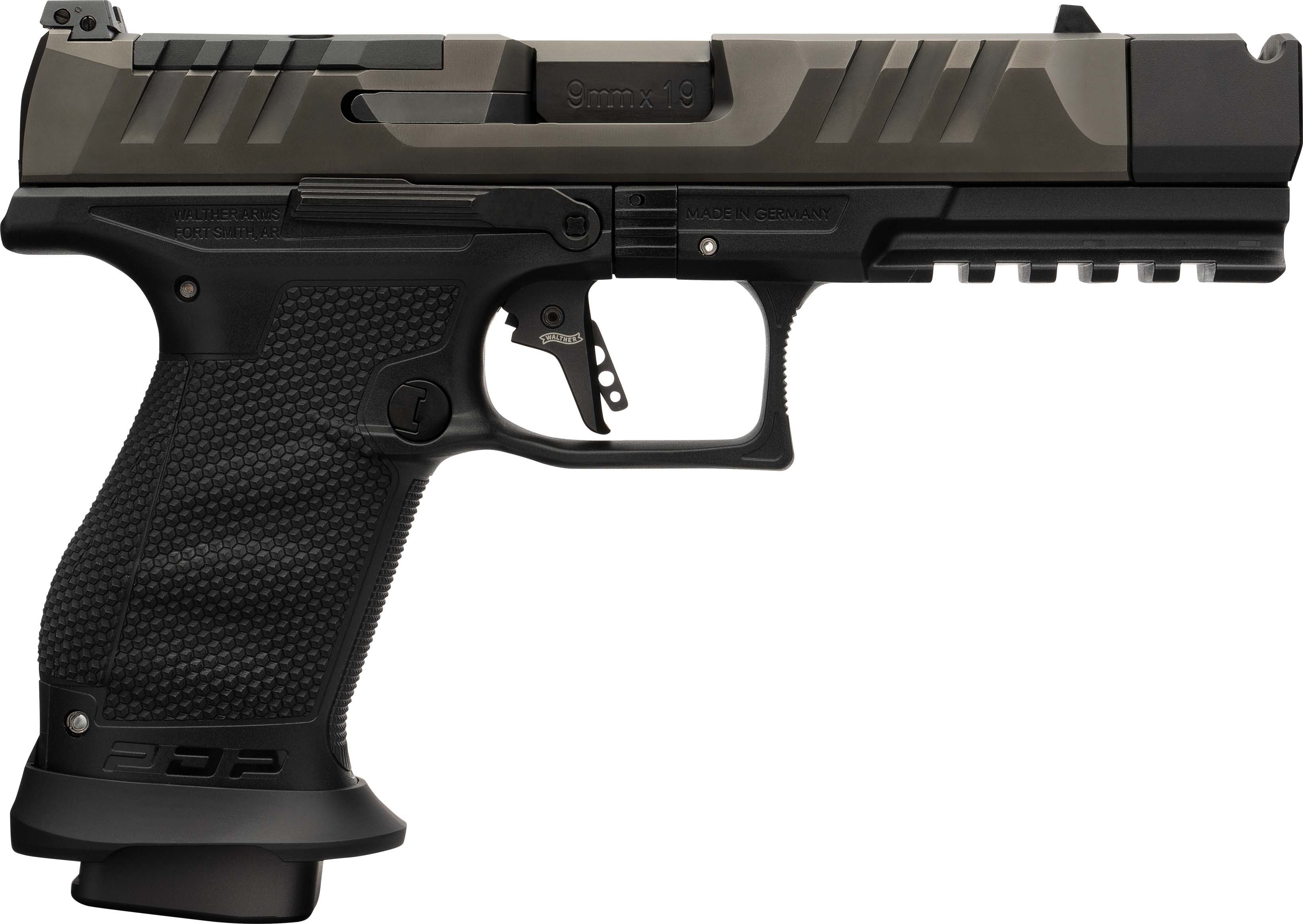 Walther PDP PRO-X PMM Compact Handgun 9mm Luger 18rd Magazines(3) 4.6" Barrel