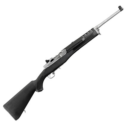 RUGER MINI-30 762X39 RIFLE 18.5" STS BBL, BLACK SYNTHETIC 1-20RD MAG