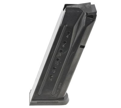 Sturm Ruger & Co Ruger Security-9 Factory Magazine 9mm Luger - Black Oxide Steel 15/rd