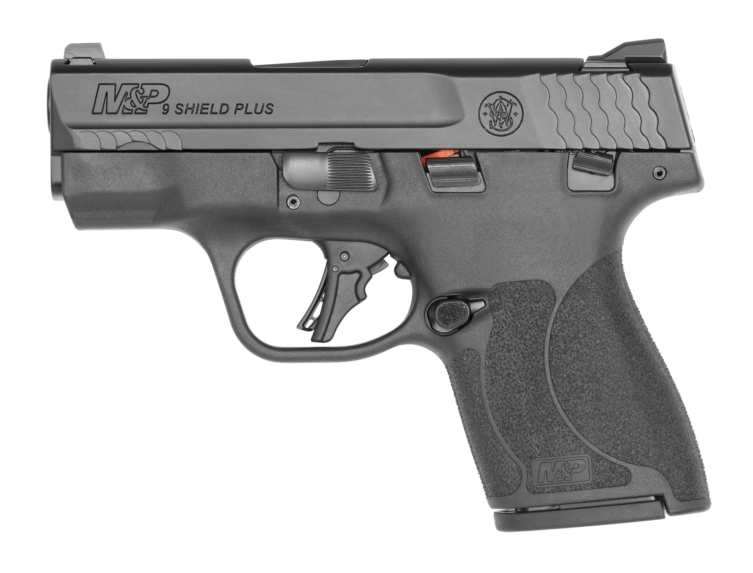 SMITH & WESSON M&P 9 SHIELD PLUS T.S. BLK 9MM 3.1" 2-10RD COMPLIANT