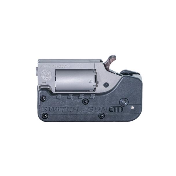 Standard MFG Co LLC Switch Gun Stainless Steel with Belt Clip Handgun .22 LR 5rd Capacity .75" Barrel Polymer Grip Belt Clip