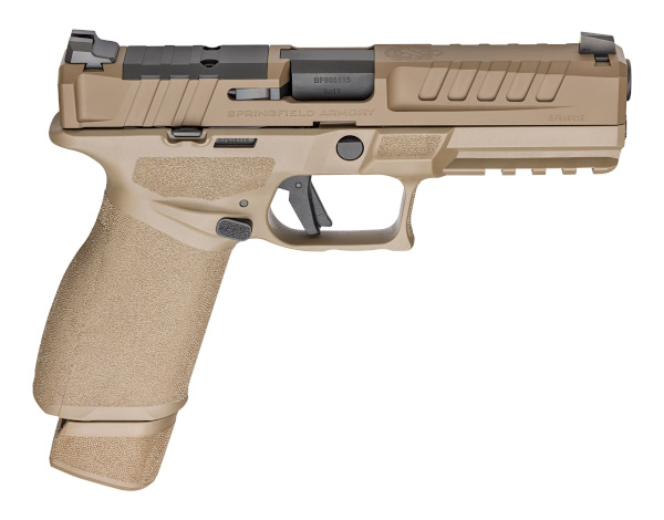 Springfield Echelon Handgun 9mm Luger 15rd Magazines (2) 4.5" Barrel Desert FDE U-Dot Sights