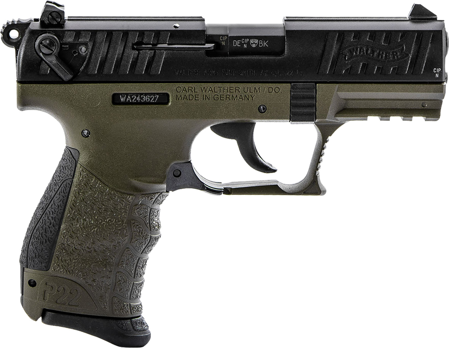 WAI P22QML 22LR 3.4B TB 10RD