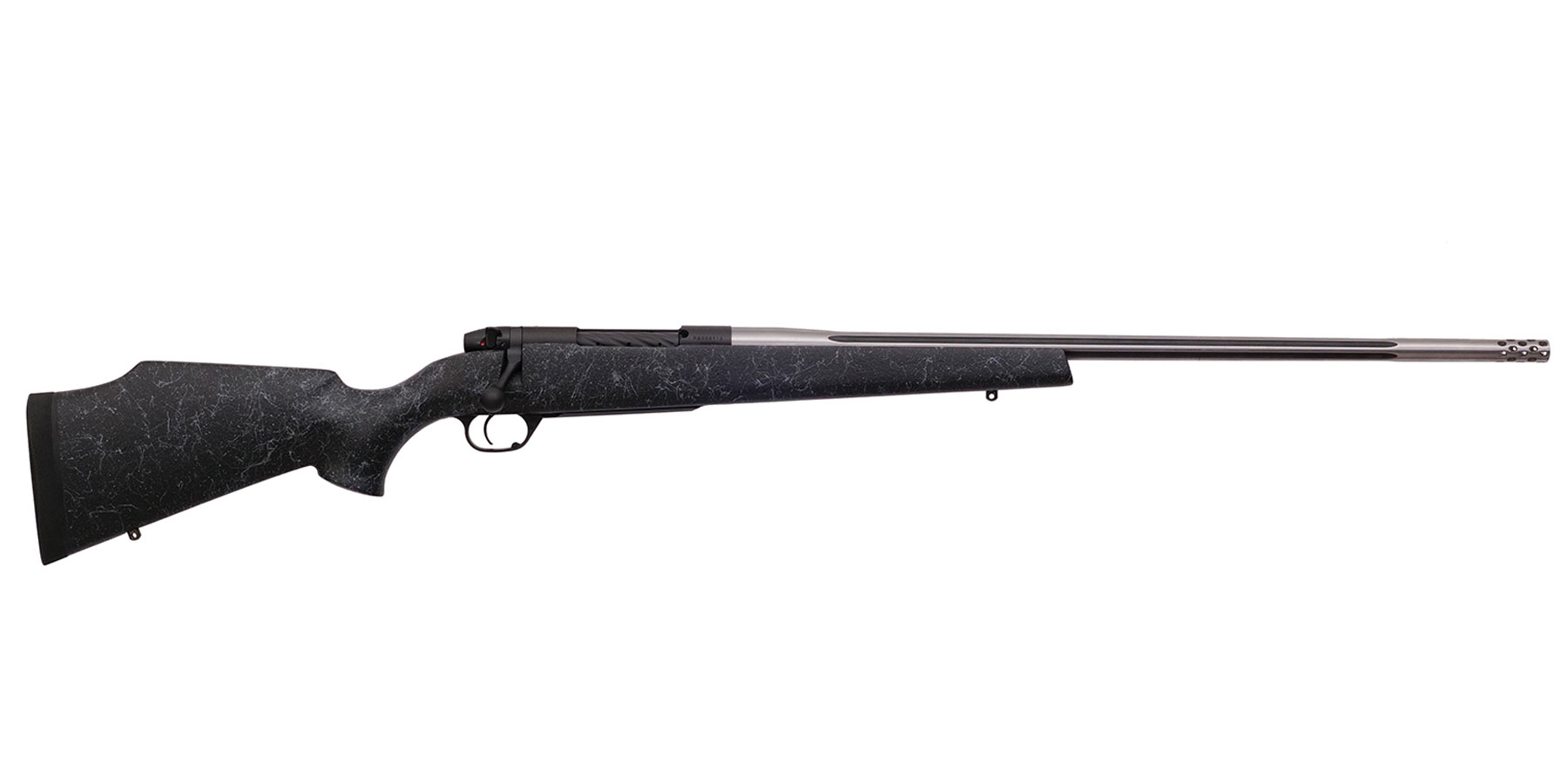 Weatherby Mark V Accumark Rifle 30-378 Wby Mag 2rd Capacity 26" 5/8x24 Threaded Barrel Black Fiberglass Stock