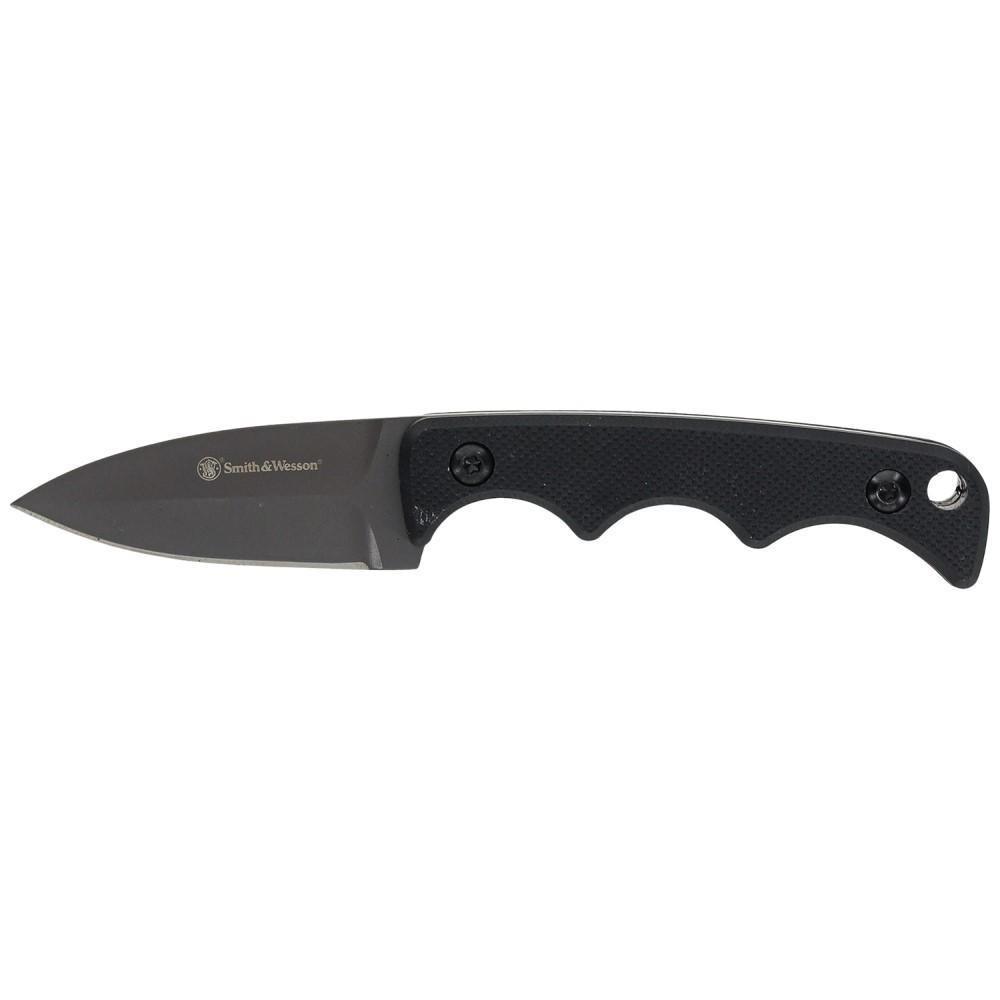 Battenfeld Knives Smith & Wesson H.R.T. Fixed Knife Spear Point Blade Black