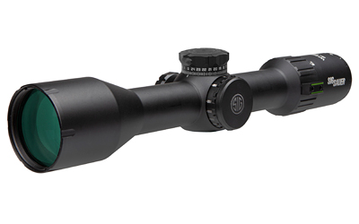 Sig Whiskey6 Rifle Scope 3-18x44 30mm SFP Multi-Lock Zero Stop MOA Milling Hunter 2.0 Non-Illum Black