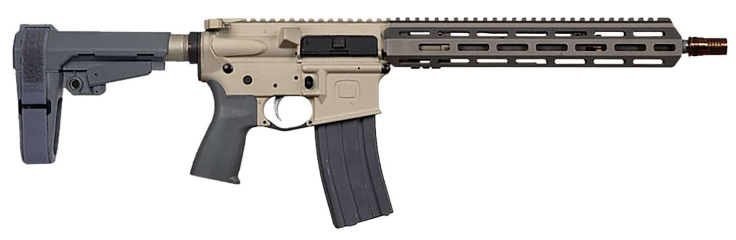 Q LLC Q Sugar Weasel Pistol w/SBA3 Brace 5.56mm 30rd Magazine 13" Barrel