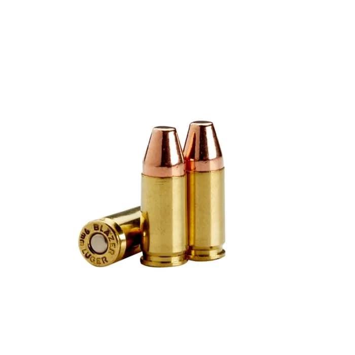 Wilson Combat Remanufactured w/Berry HBFN Handgun Ammunition 9mm Luger 135gr FMJ 950 fps 400/ct (Bulk)