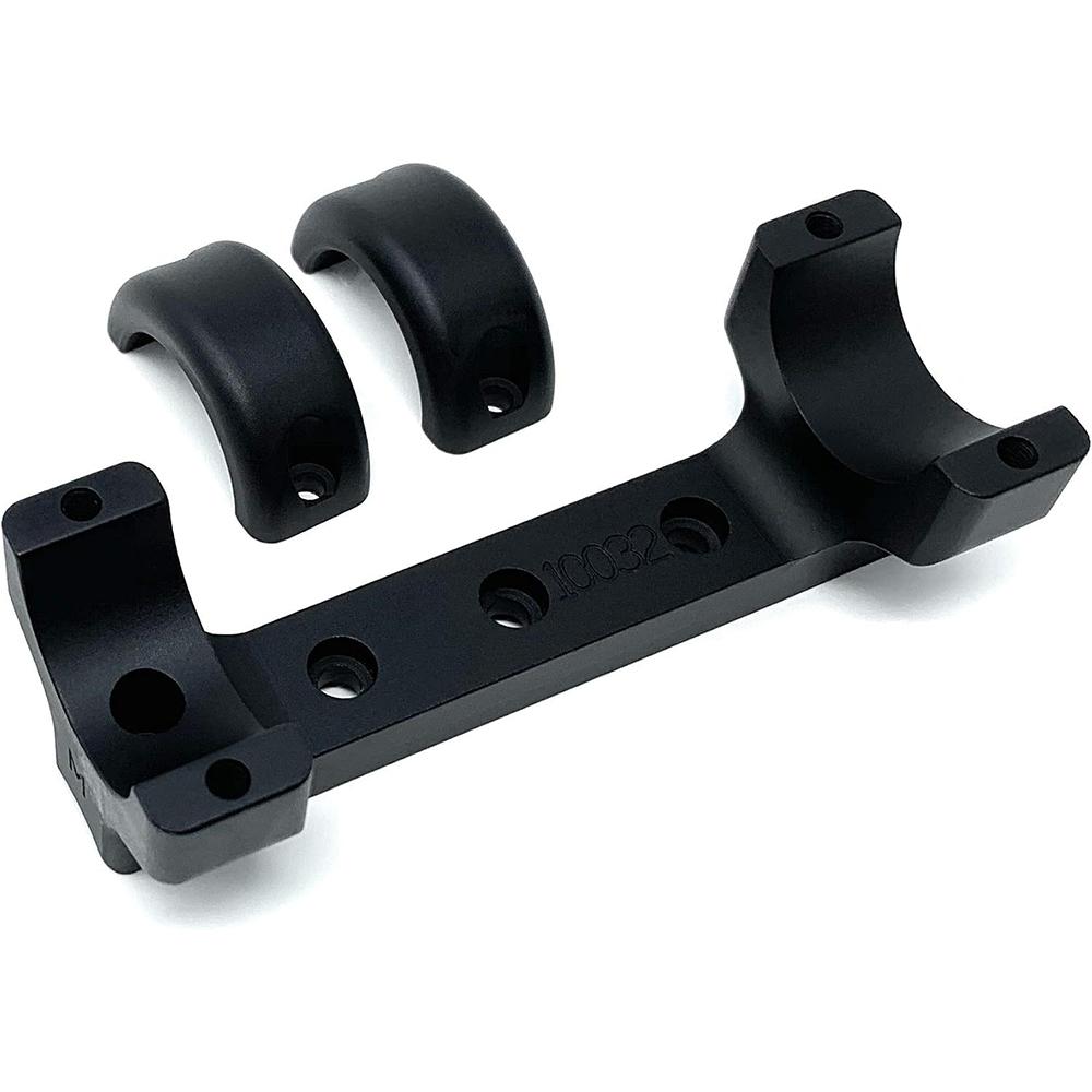 DNZ Game Reaper CVA Rifle Scope Mount For Newer Black Powder & Rifle Barrels 1" Medium Black