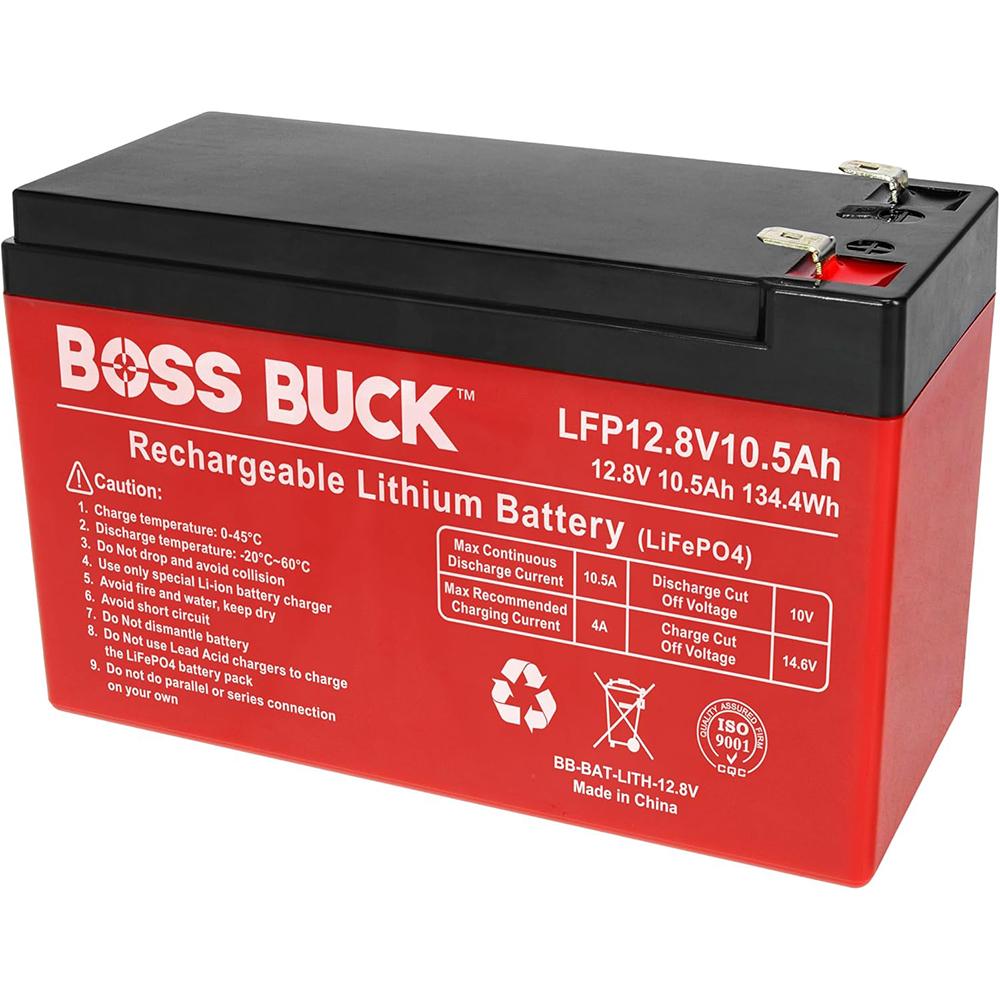 Gsm Boss Buck 12V 10.5MAH Lithium Feeder Battery