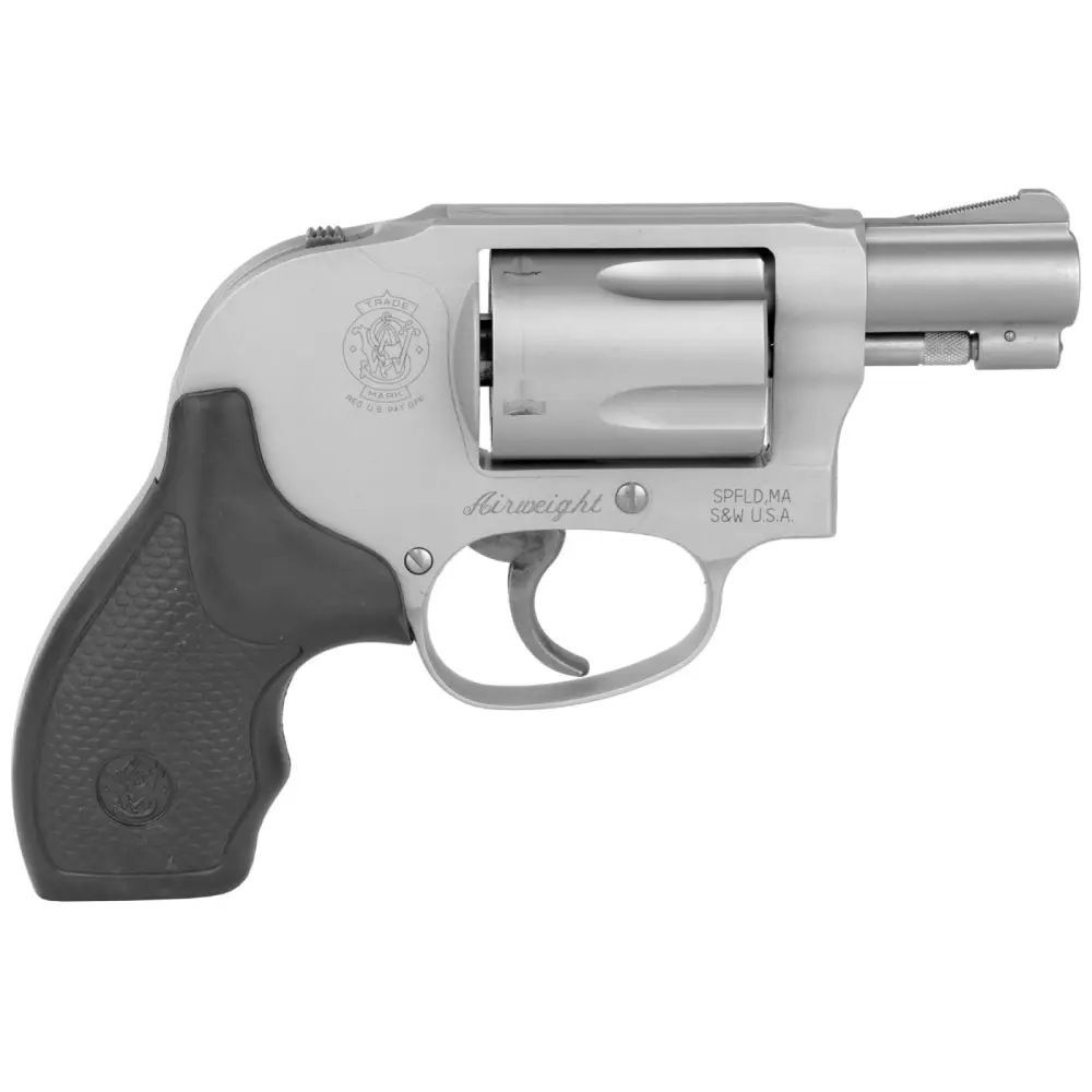 Smith & Wesson J-Frame Series Model 638 Handgun .38 S&W Special 5rd 1.88" Barrel Silver with Black Grip