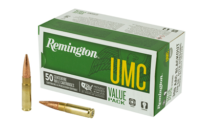 Remington UMC Bulk Rifle Ammunition .300 AAC Blackout 220gr OTFB 940 fps 50/ct (Bulk)