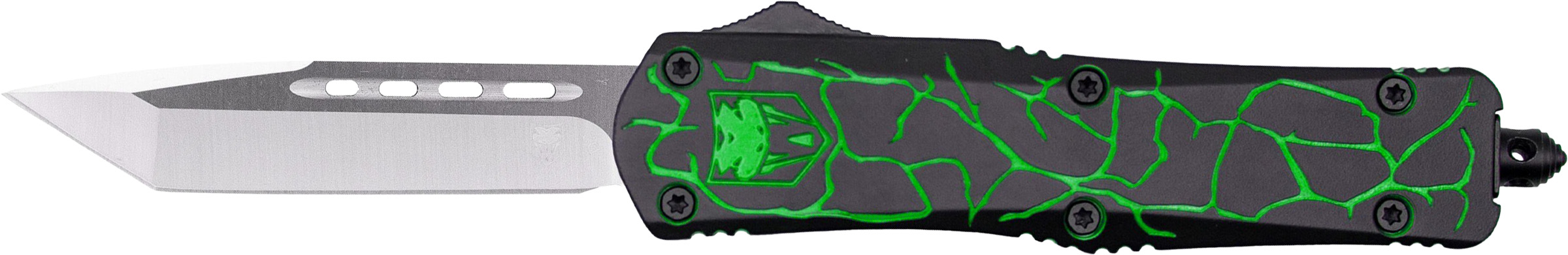 CobraTec Knives CBT MED FS-3 FRCTD BLK/GRN TNT