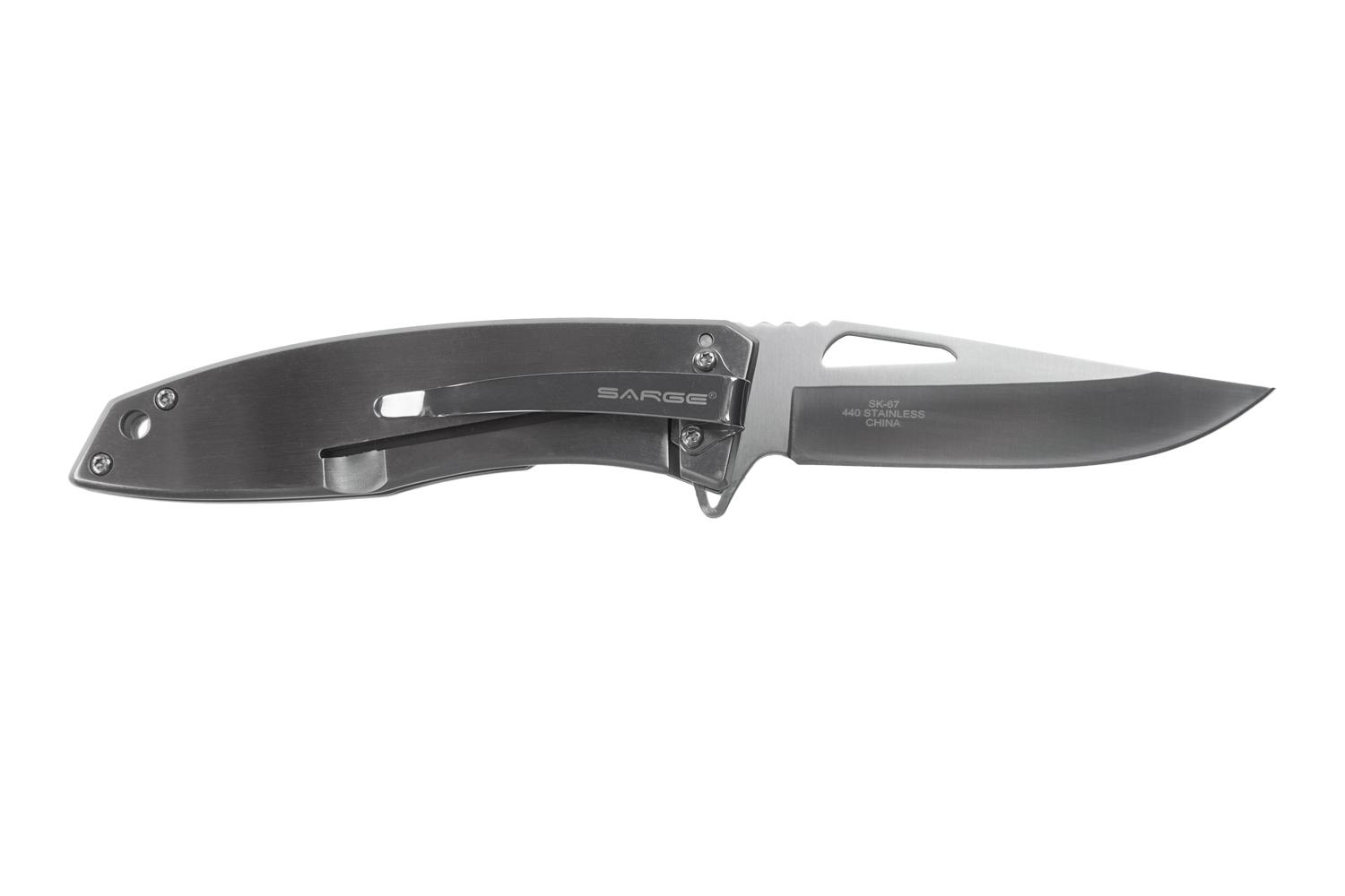 Sarge Knives Strive - Swift Assist Folding Knife - 2-1/2" Blade