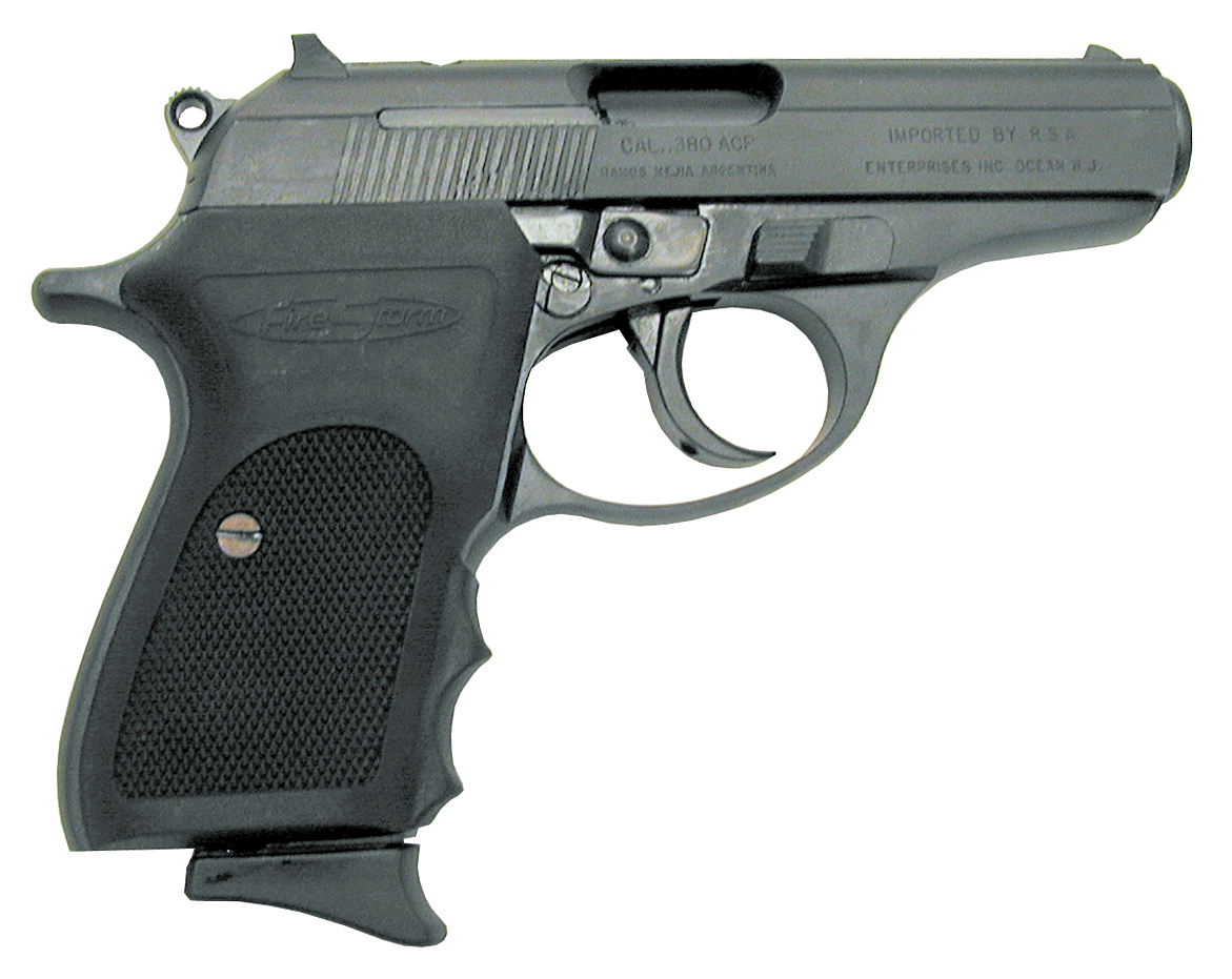 Bersa Firestorm Handgun .380 ACP 7rd Magazine 3.5" Barrel Matte Grip 7 Rd CA Compliant