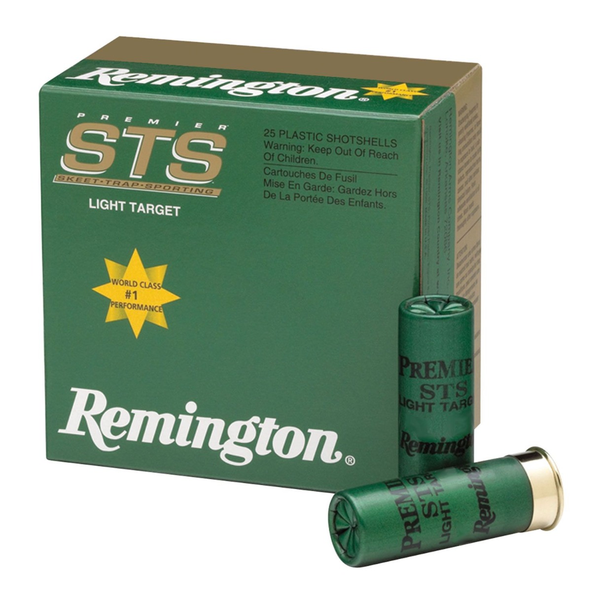 Remington Premier STS Target Loads Shotshells 12ga 2-3/4 in 2-3/4 dr 1-1/8oz 1145 fps #8.5 25/ct