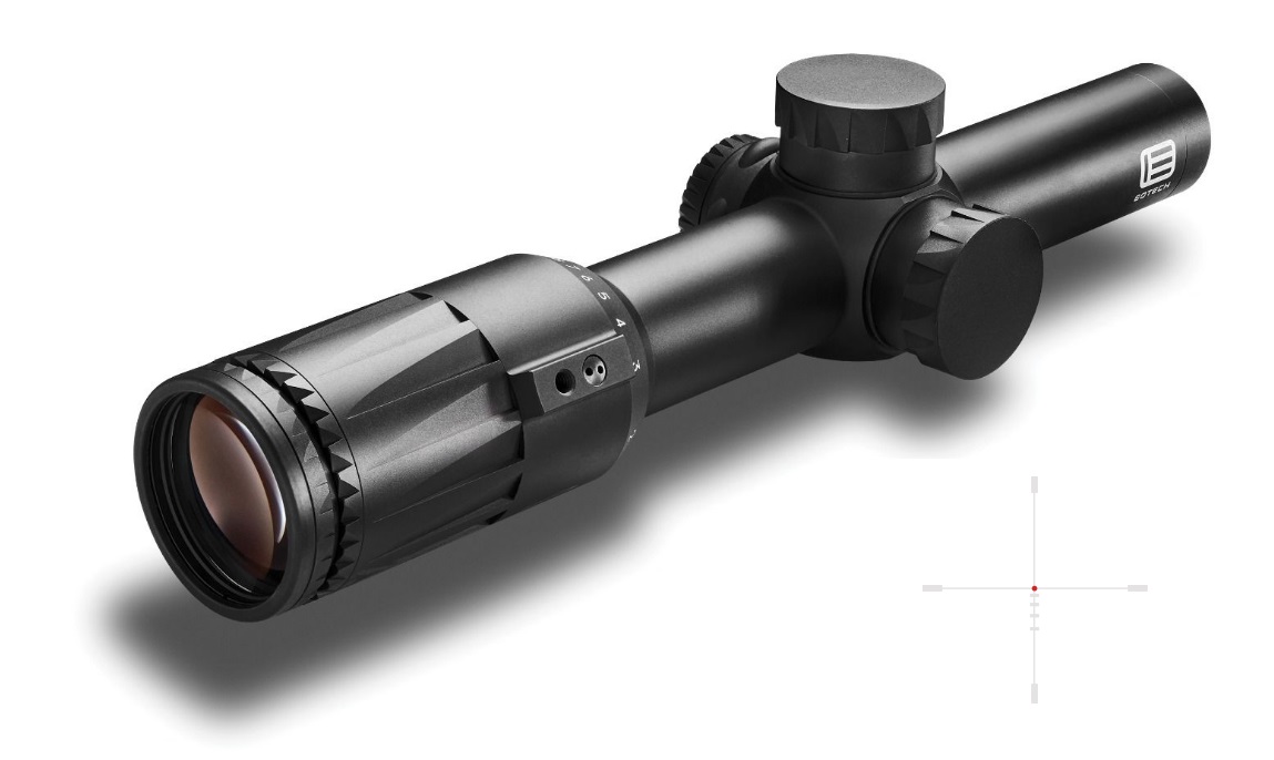 EOTech Vudu Rifle Scope 1-8x24 30mm SFP HC3 Illum. Black