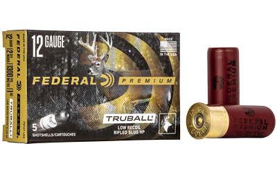 Federal Premium Truball Rifled Slug 12 ga 2 3/4" 1 oz Slug 1300 fps 5/ct
