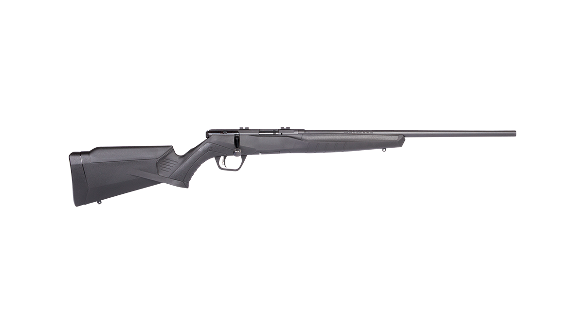 Savage Arms B17 17HMR BL/SYN 21" LEFT HAND