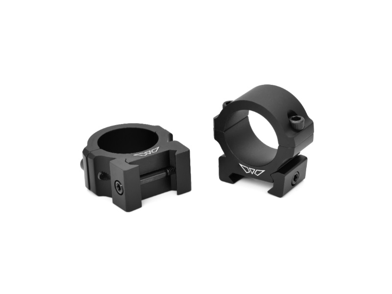Warne Vapor 2-Piece Horizontal Scope Rings 30mm Medium Matte
