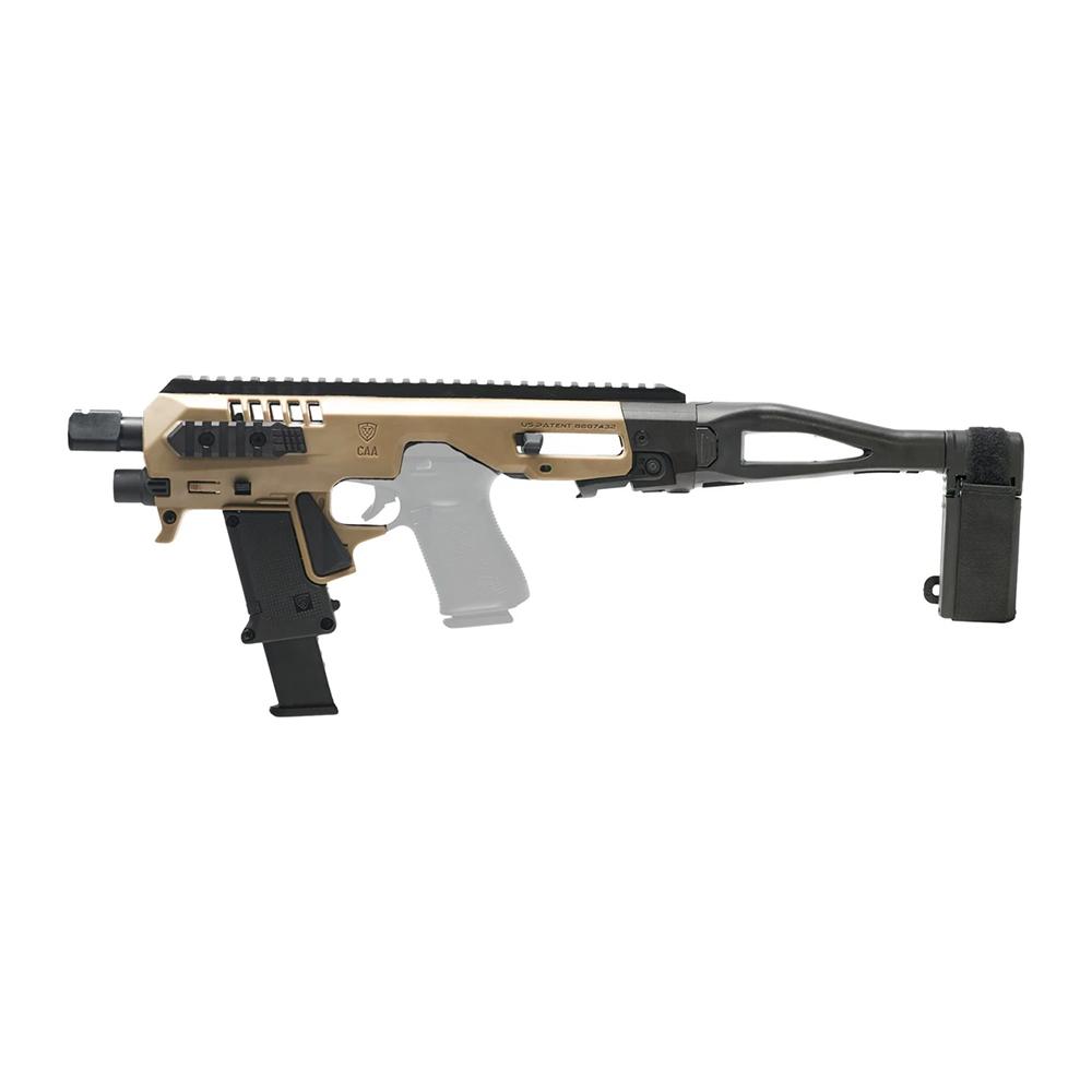 2nd Amendment 1791 LLC Roni Corporation Micro Roni Gen 4X Conversion Kit for Glock 17/19/19X/22/23/25/31/32/45 FDE