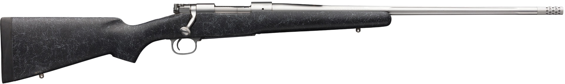 Winchester Model 70 Extreme Weather Rifle .300 Win Mag 3rd Magazine 26" 9/16x24 Threaded Barrel Black and Stainless Steel