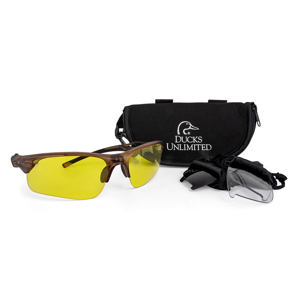 Radians Inc. Ducks Unlimited Interchangeable Lens Kit Clear/Smoke/Amber Lenses