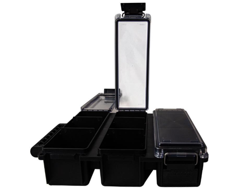 Berrys Ammo Can Tri-Can Utility Box - Black