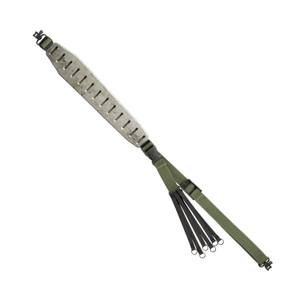 Blackpowder Products Inc-Quake Quake Claw 2.0 Game Hauler Rifle Sling Camo