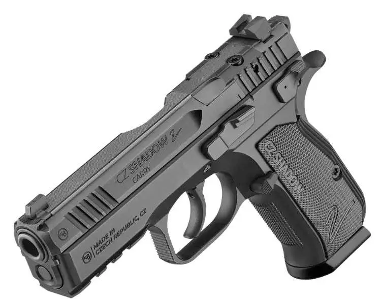 CZ USA Shadow 2 Carry OR Handgun 9mm Luger 15rd Magazine 4" Barrel Black