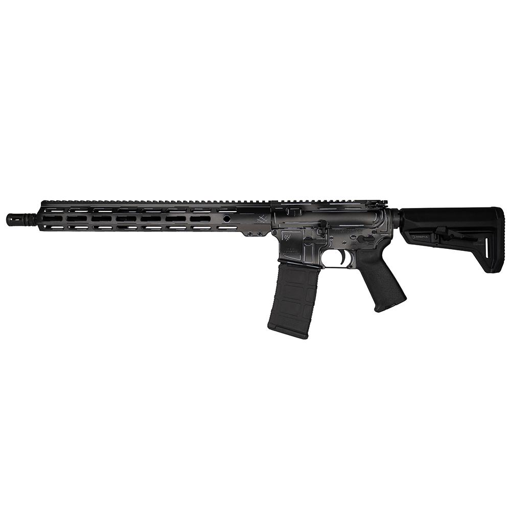 Shark Coast Tactical "Anime-Black" Rifle 5.56mm 10rd Magazine 16" Barrel 15" M-LOK Handguard California Compliant