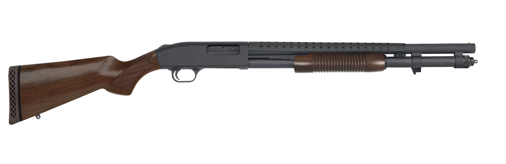 Mossberg 590 Retrograde Shotgun 12 GA 8rd Magazine 3" Chamber 20" Barrel Walnut Stock