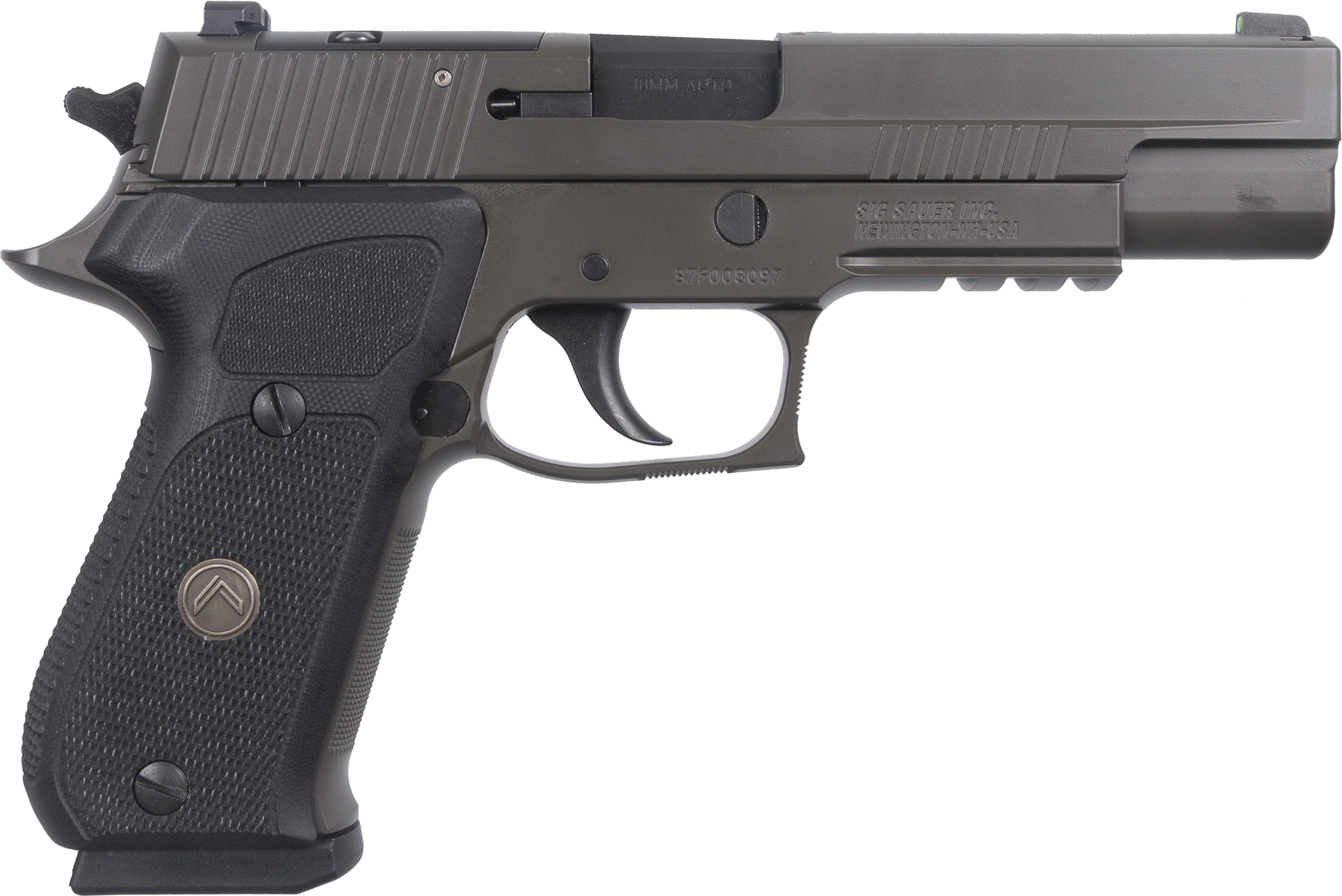 SIG P220 Legion Full Size Handgun 10mm 8rd Magazines (3) 5" Barrel Gray with Black G10 Grips Optic Ready