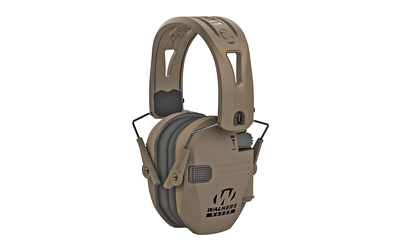 Walker's Razor Tacti-Grip Ear Muffs -FDE with FDE Band 23NRR