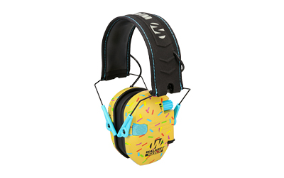 Walker's Razor Slim Electronic Ear Muff 23dB Golden Brown Sprinkles