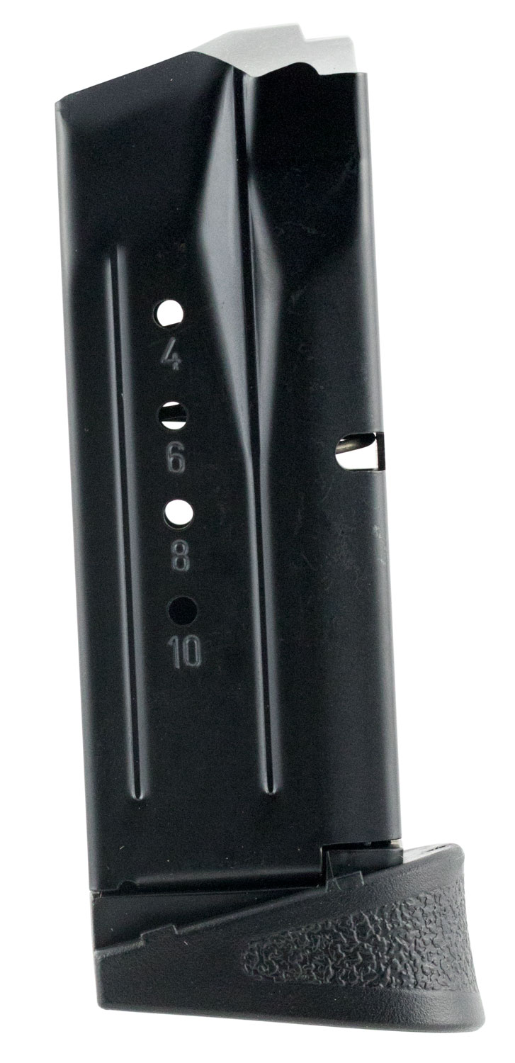 Smith & Wesson M&P9 Compact Handgun Magazine w/Finger Rest Blued 9mm Luger 10/rd