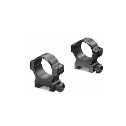 Leupold 2-Piece Leupold BackCountry Cross-Slot Weaver-Style Rings 1" High - Matte Black