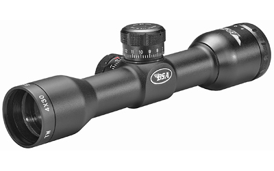 BSA Tactical Weapon Rifle Scope - 4x30mm Mil-Dot 23-10.4' 4" Matte
