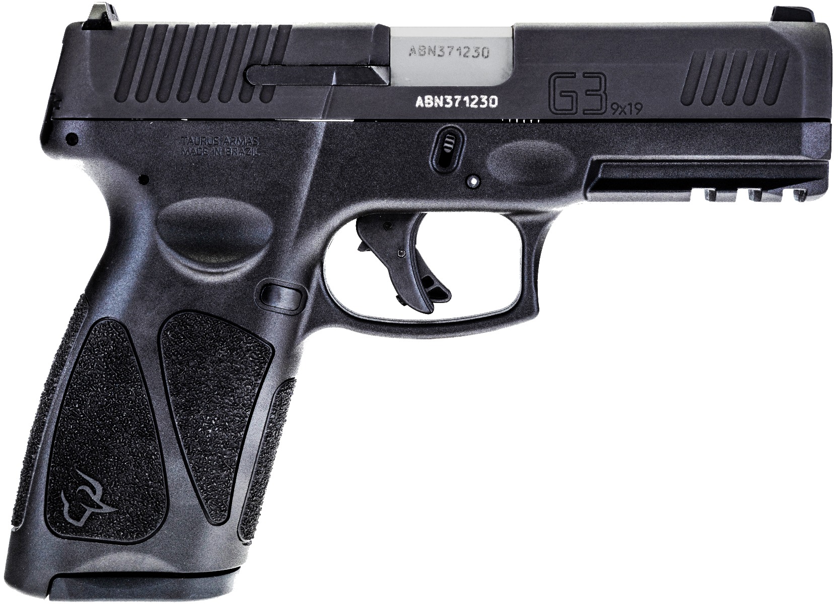 Taurus G3 Tenifer Matte Black 9mm Luger Full Size 17rds. Steel Sites 4" Barrel