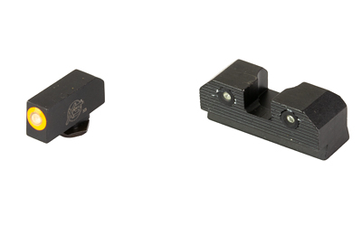 XS Sight Systems R3D 2.0 Night Sights for Glock 20/21/29/30/30S/37/40/41 Orange Front with Black Rear