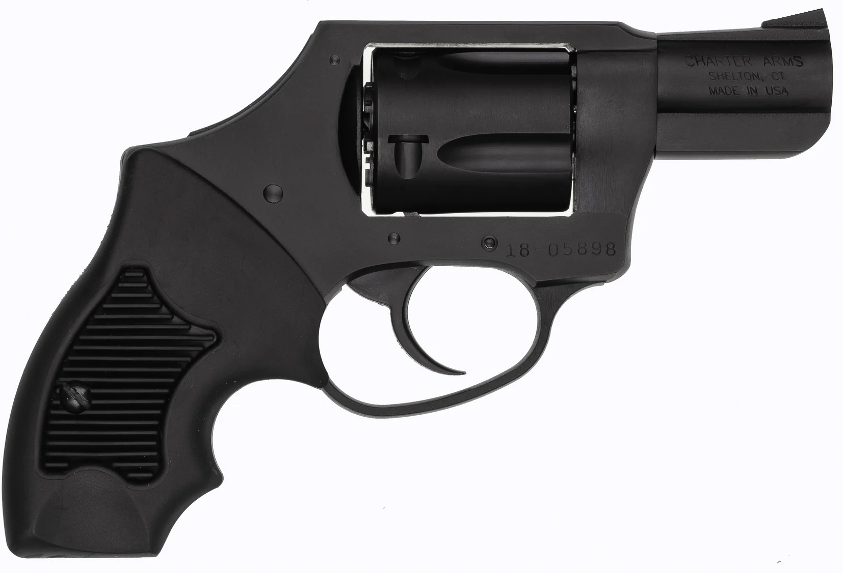 Charter Arms Undercover Compact Handgun .38 Spl 5/rd Capacity 2" Barrel Black