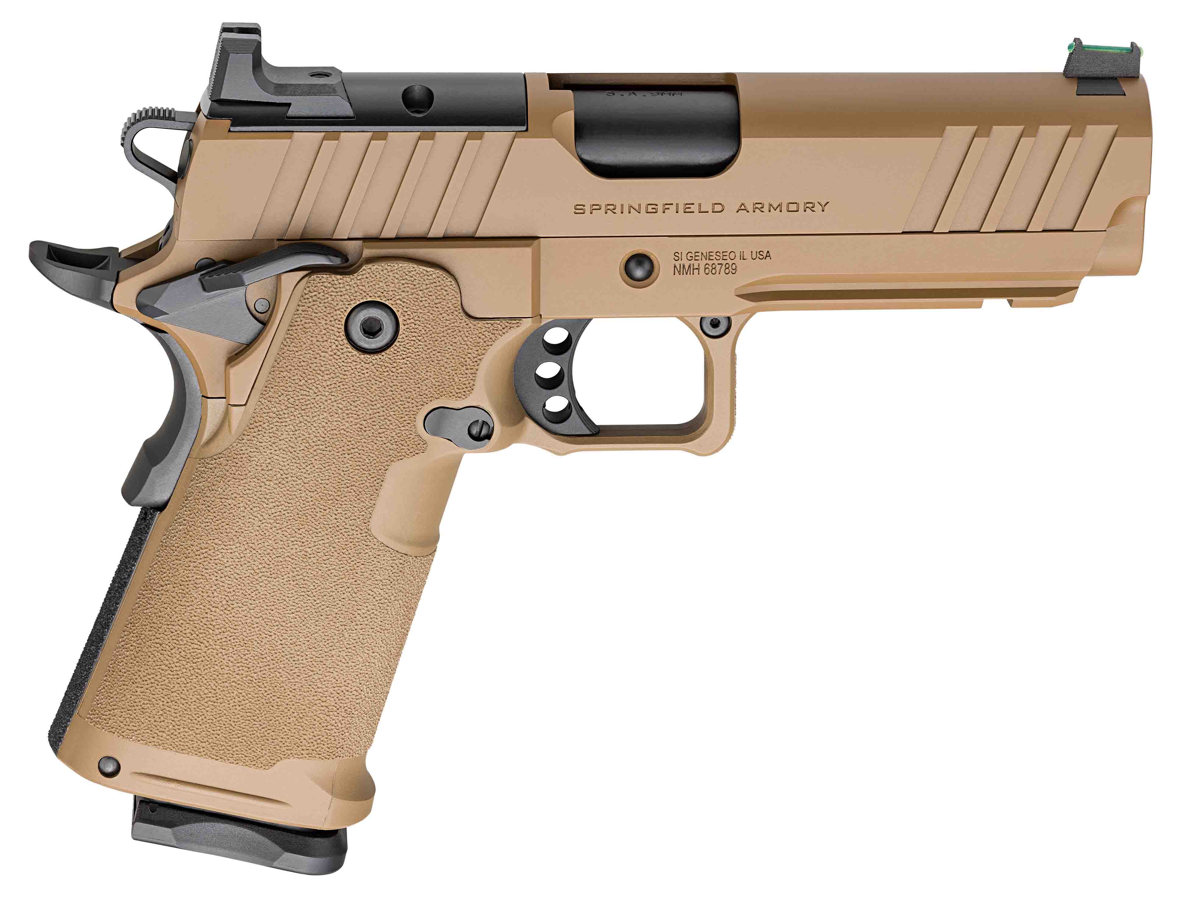 SPRINGFIELD ARMORY 1911 DS PRODIGY COYOTE BRWN 4.25" 9MM 1-17RD,1-20RD