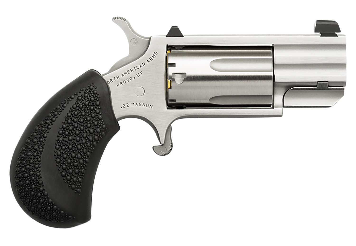 NAA PUG-D Handgun .22 WMR 5rd Capacity 1" Barrel XS White Sights