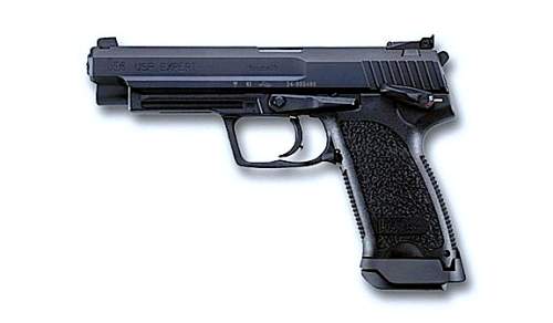 Heckler & Koch Inc. H&K USP9 Expert V1 Handgun 9mm Luger 10rd Magazines (2) 5.2" Barrel Black