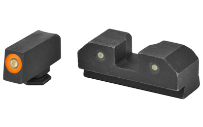 XS Sight Systems RD3 Night Sights Orange - Glock 17 19 22-24 26 27 31-36 38