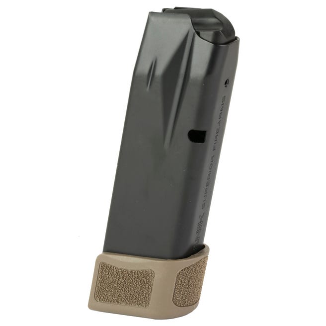 Canik Mete MC9 Handgun Magazine with Grip Extension FDE 9mm Luger 15/rd