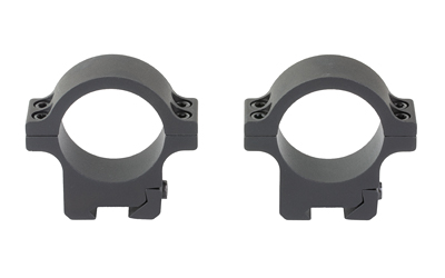 Leupold Open Range Rimfire Cross-Slot Rings 30mm High Black